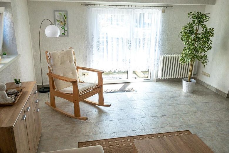 Wohnzimmer FeWo Seestern