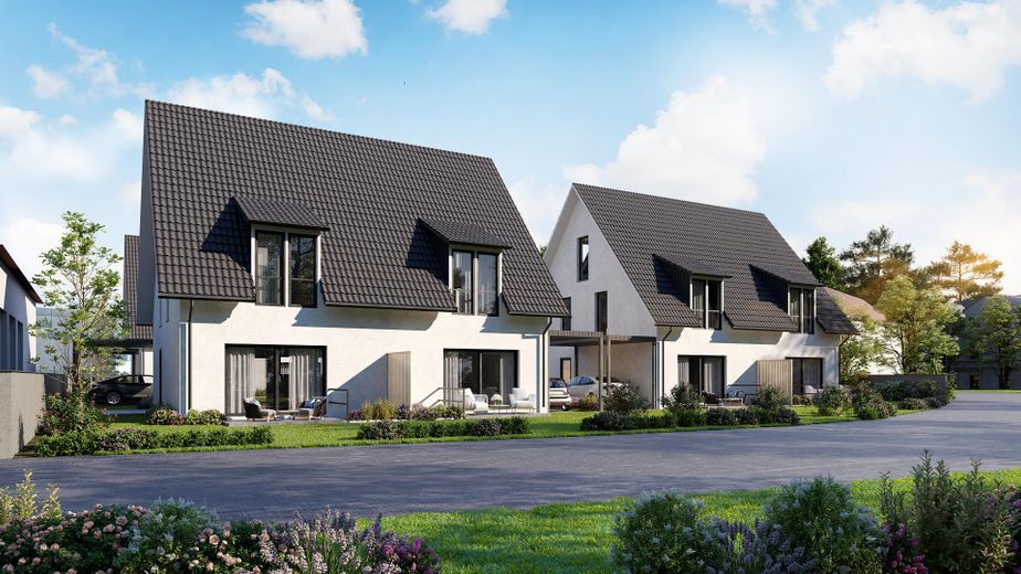 Gartenansicht Haus 5-8