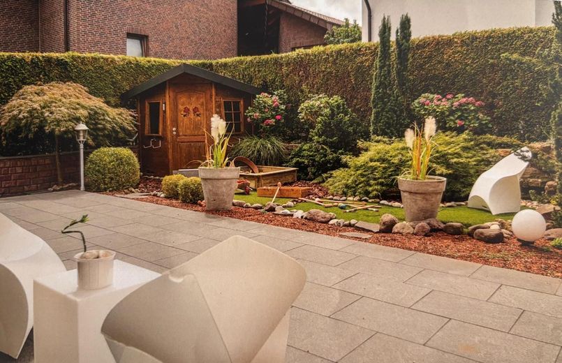 Terrasse mit Kojteicht