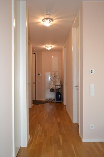 Beautiful 3-room apartment with a park view and plenty of sunlight in Riedberg, Frankfurt am Main – Flur