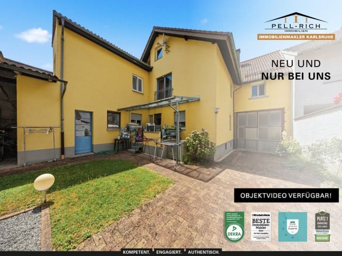 ERTRAGSGARANT: Vollvermietetes Mehrfamilienhaus mit drei Wohneinheiten in Stutensee-Blankenloch – फोटो 1