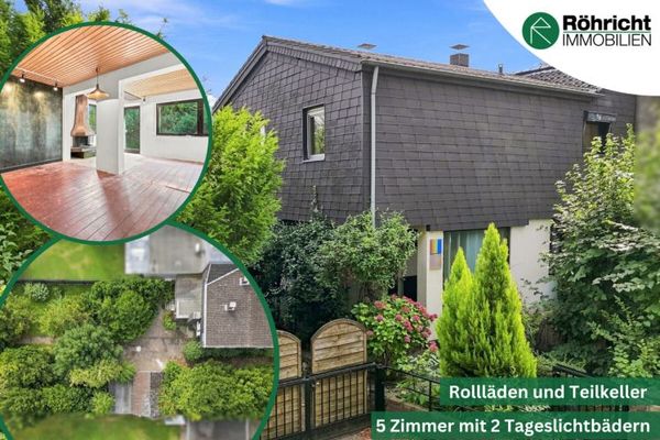 Encantadora casa adosada con garaje y amplio jardín en una tranquila zona residencial de Köln-Höhenhaus