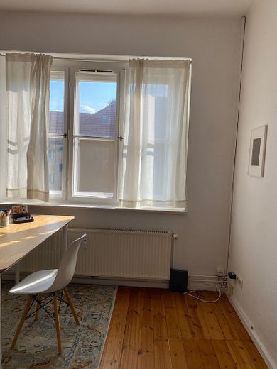 Groene Kissingenviertel, Birkenhof – Wohnzimmer, Fenster n. Westen