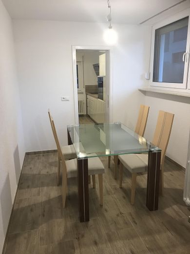 Posizione unica: edificio commerciale e casa unifamiliare direttamente al confine svizzero, presso la stazione ferroviaria – Esszimmer