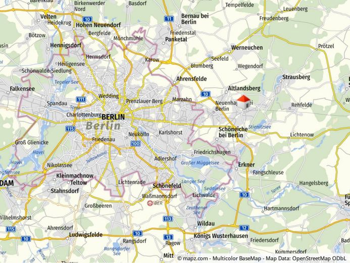 Exklusives Baugrundstück ohne Bauträgerbindung in neuer attraktiver Wohnsiedlung Petershagen – Makrolage