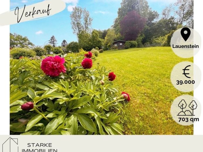 **Baulücke im ruhigen Wohngebiet in Lauenstein zu verkaufen - Bebauung nach §34 BauGB möglich** – Foto 1