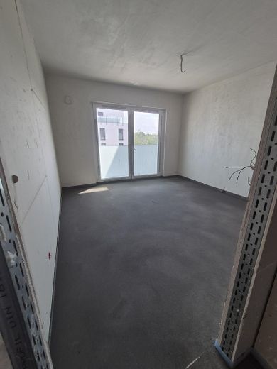 Wohnung im Bau, stadtnah im Hafenquartier Graf Bismark mit Balkon am Yachthafen/Kanal für 2 Personen – Schlafzimmer Whg. 27