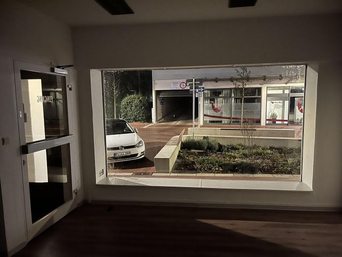 Blick von Innen Schaufenster