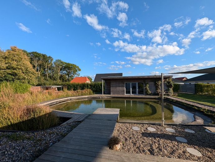 Architektenhaus (KfW 40)+ Extra Wohngebäude + Solar + Teich + Sauna – Foto 20