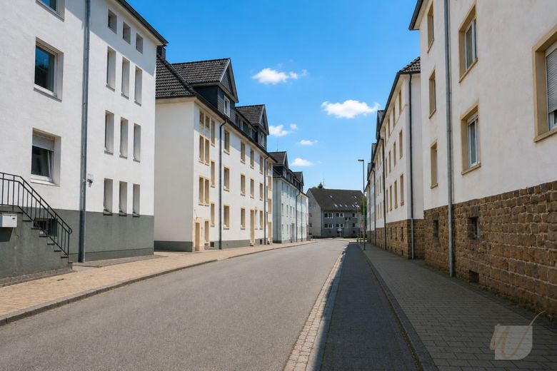 Modernisierte 5-Zimmer-Eigentumswohnung über 2 Ebenen - ca. 129 m² Wohnkomfort – Strassenansicht