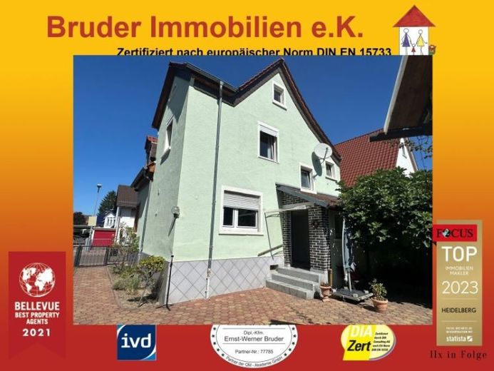 Sandhausen b. Heidelberg: EFH, Kinderparadies mit gr. Garten, wird FREI, keine K-Prov., – Foto 1