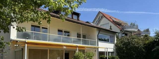 Architektenhaus auf der Halbhöhe – Gartenfassade