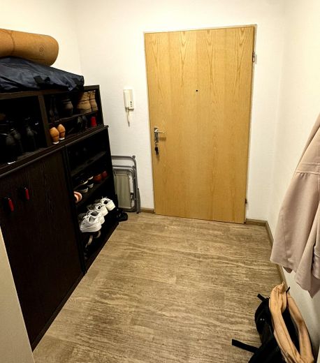 1,5 Zimmerwohnung mit Balkon, Aufzug und Garagenstellplatz in Blaustein-Klingenstein – Flur