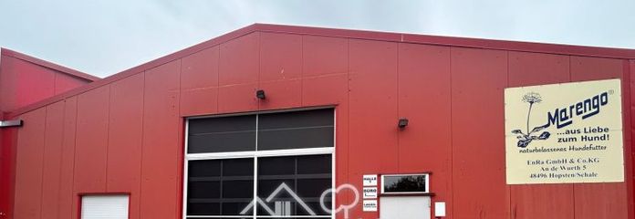 Gewerbehalle mit Büroräumen, WC´s und Sektionaltor (Rheine,Lingen,Ibbenbüren)