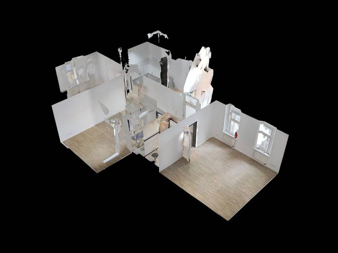 Cadono le foglie, anche i vostri costi di affitto – Trasferitevi e risparmiate 1 NKM: spazioso appartamento di 4 locali con BALCONE soleggiato nello storico Breitenweg – 3D-Ansicht Grundriss