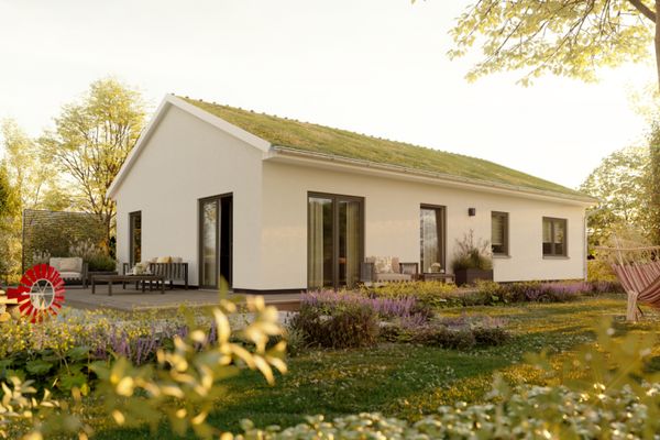 Architecture Meets Nature – the Bungalow with a Green Roof