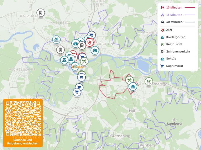 Einfamilienhaus mit viel Potenzial und großzügigem Außenbereich – Lageplan