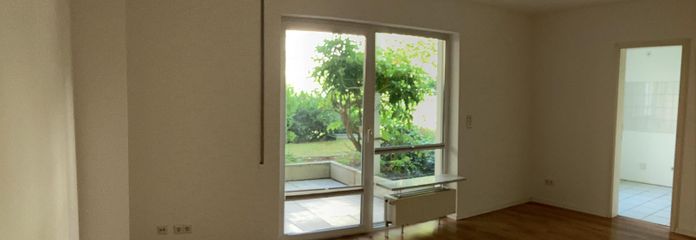 Wohnzimmer, Blick Terrasse