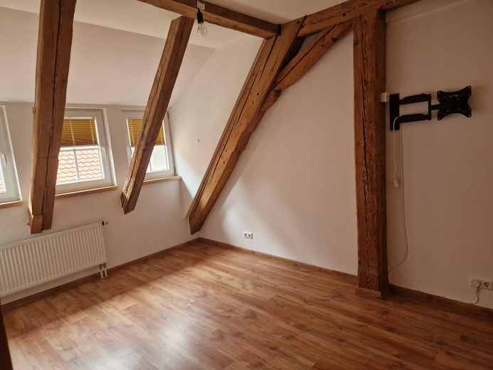 Traumhafte Altbau-Wohnung in ISNY/Allgäu - Stadtwohnung , ruhig – Unteres Schlafzimmer