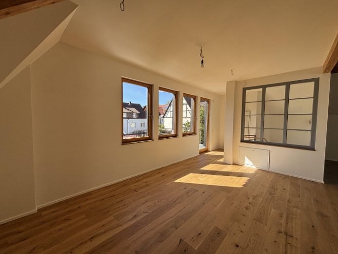 Loft exclusivo en un edificio histórico protegido - primera ocupación – Wohn-/ Essbereich