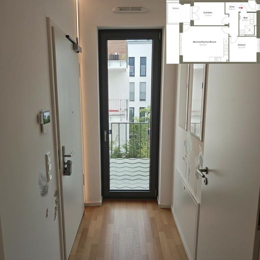 Construcción nueva 2025, sin comisión: 3 habitaciones, 74,43 m², balcón, ascensor - Berlín-Lichterfelde – Gegensprechanlage mit Kamera