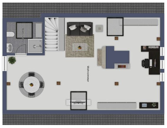6.000 m² Freiheit an der Nordsee - 
Kamin, Altbaumbestand &amp; Privatsphäre – Obergeschoss