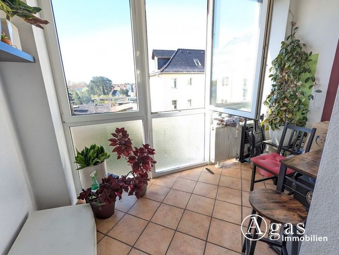 Schöne 3-Zimmer-Wohnung mit Wintergarten zentral in Eberswalde – Wintergarten