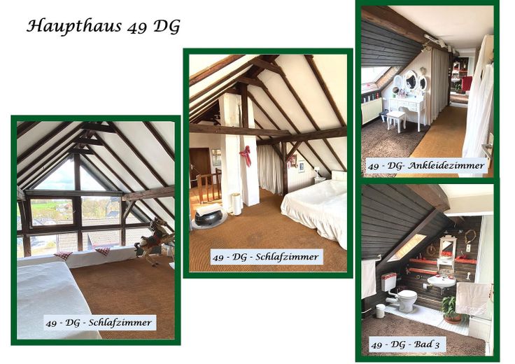 Historischer Bauernhof mit 3 Wohneinheiten & Stall – Leben, Arbeiten, Vermieten nahe Köln & Bonn – Dachgeschoss 49