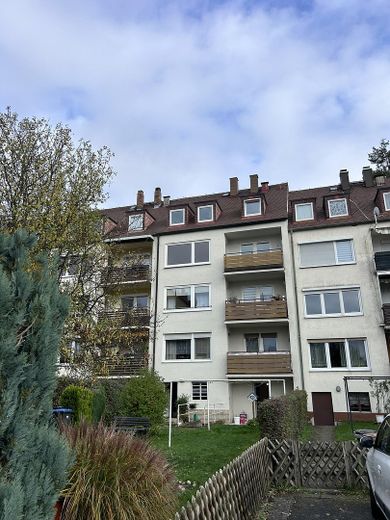 Tamamen yenilenmiş 3 odalı daire (75 m²) – Haus Rückansicht