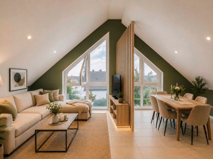 Lichtdurchflutete Dachgeschosswohnung mit Loftcharakter nahe Gießen – Foto 1