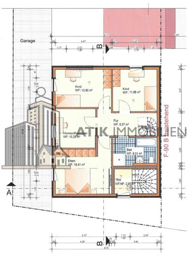 ATIK: Chance nutzen: 295 m² Grundstück für Ihr zukünftiges Ein- bis Zweifamilienhaus – Grundriss