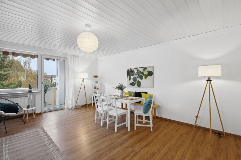 Offen gestalteter Wohnbereich