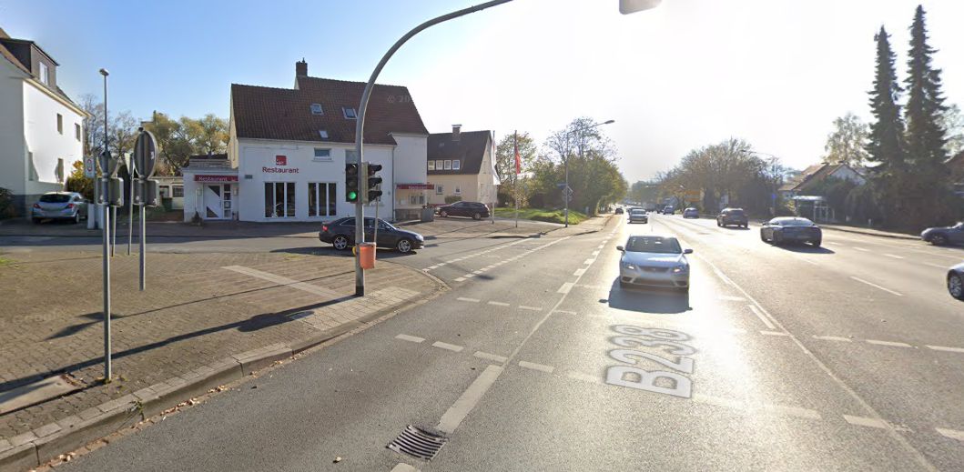 Ansicht, Fahrtrichtung Detmold