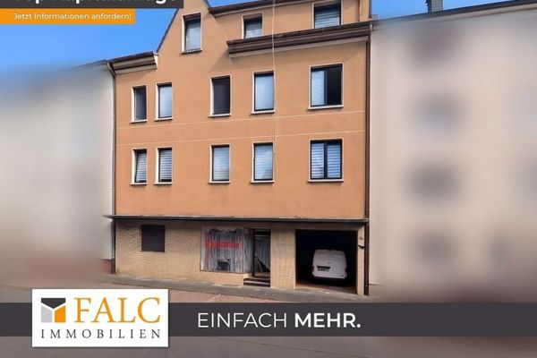 بيت متعدد العائلات مؤجّر بالكامل مع نشاط تجاري في Herne-Wanne – 7,36 % عائد، تدفق نقدي مستقر