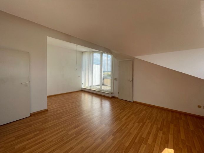 Frankenberg/Dittersbach में उज्ज्वल और आकर्षक 2-कमरों वाला अपार्टमेंट – Wohnzimmer / Esszimmer / Balko