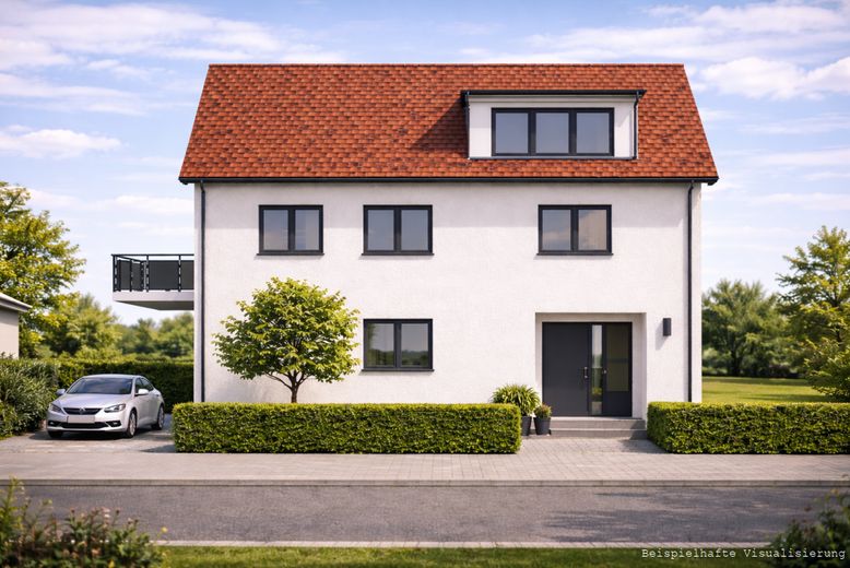 Geplante Frontalansicht