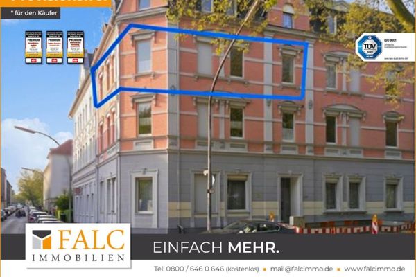 Hell und freundlich: gepflegte Etagenwohnung in Gelsenkirchen Bulmke-Hüllen!