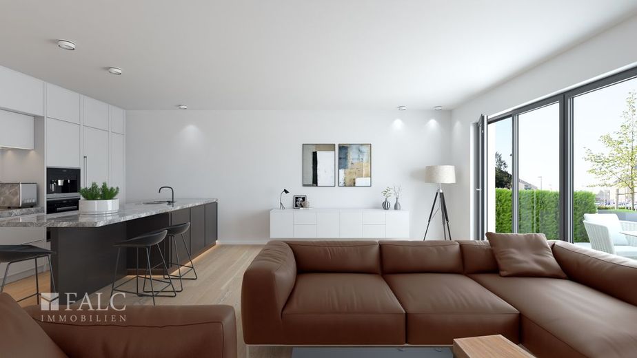 Ihr neues Zuhause: Erdgeschosswohnung mit sonnigem Garten und Terrasse – Wohnbereich
