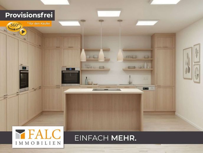 Mehrfamilienhaus als rentables Anlageobjekt (SOLL-Kaltmiete 154.200 EUR / Jahr, Provisionsfrei) – Wohnung 13 Küche (Beispiel)