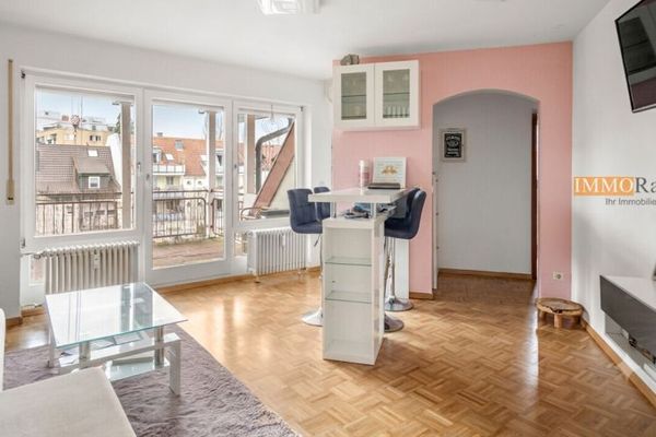 IMMORath.de - Appartement baigné de lumière avec balcon et emplacement en parking souterrain