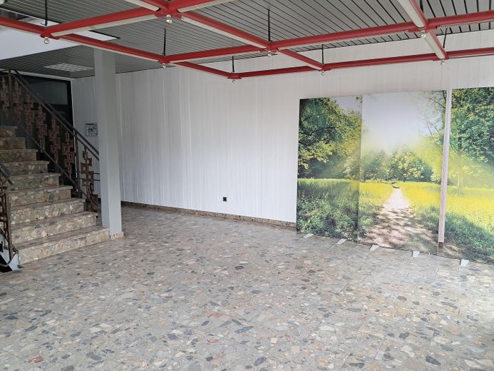 Verwaltungsgebäude, bei Bedarf mit kleiner Halle, Ortsteil 53577 Neustadt/Wied, zu vermieten – Eingang/Empfangsbereich