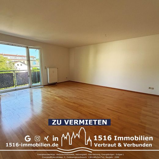 Helle 2-Zimmer-Wohnung mit zwei Balkonen und Tiefgaragenstellplatz in Eichstätt – Wohnen