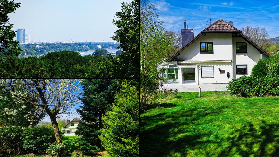 Arriver, respirer, profiter de la vie : vaste bonheur d’habiter en lisière de forêt - un refuge parfait – Blick, Garten, Gartenansicht