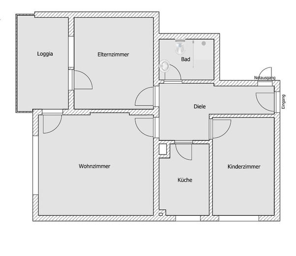 sanierte 3-Zimmerwohnung mit sonnigem Balkon & Stellplatzmöglichkeit☀️ – Foto 16