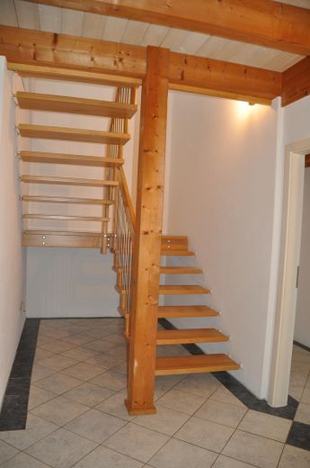 Treppe mit Zwischenpodest