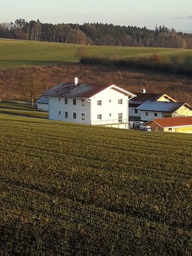 Mieszkanie z pięknym widokiem – Rückseite Haus 