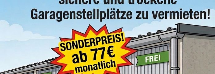 Гараж у Дортмунді (Північ/Брехтен) від 77 €/міс. — оренда гаража