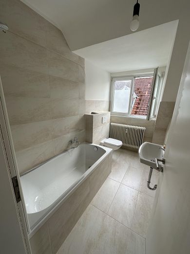 Frisch renovierte 3 Zimmer Wohnung in Aschaffenburg – Tageslichtbad