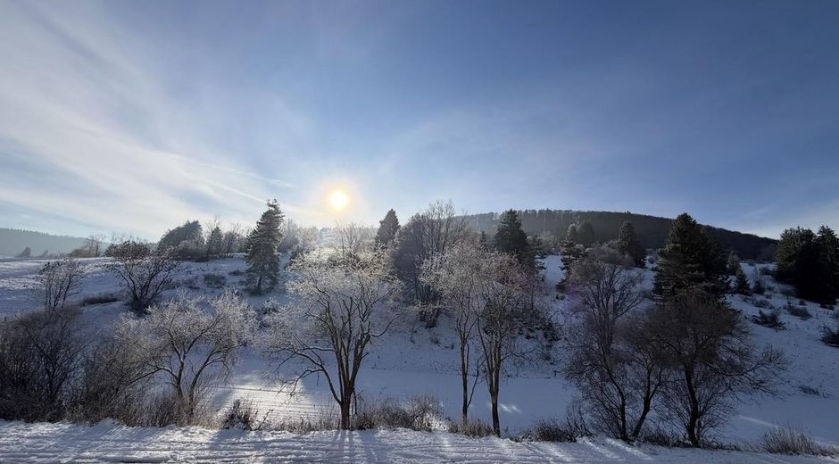 Blick vom Balkon (1. OG Stube)