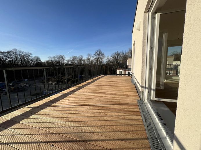 Dachterrasse Westausrichtung